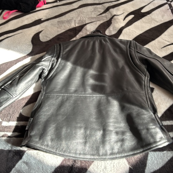 Leather Biker Jacket - Picture 4 of 12